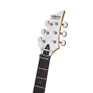 1638868652775-Schecter C6 FR Deluxe Satin White Floyd Rose Trem Electric Guitar5.jpg